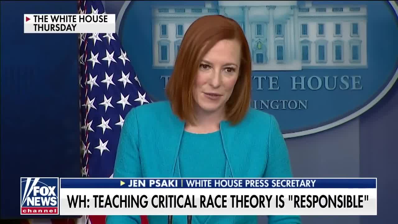 Jen Psaki defends teaching critical race theory