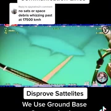 Underwater Commnication Lines disproves SATELLITES