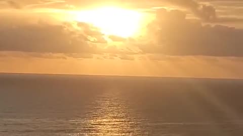 Sunrise over Gold Coast Australia