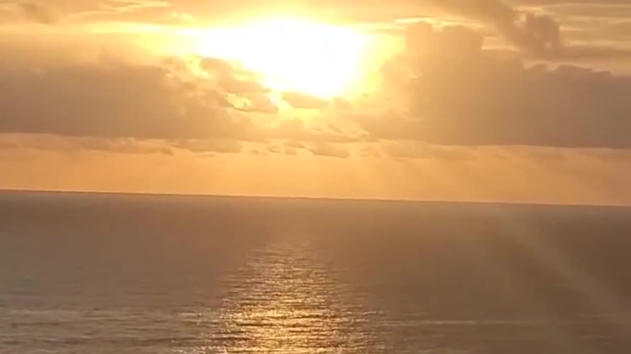 Sunrise over Gold Coast Australia