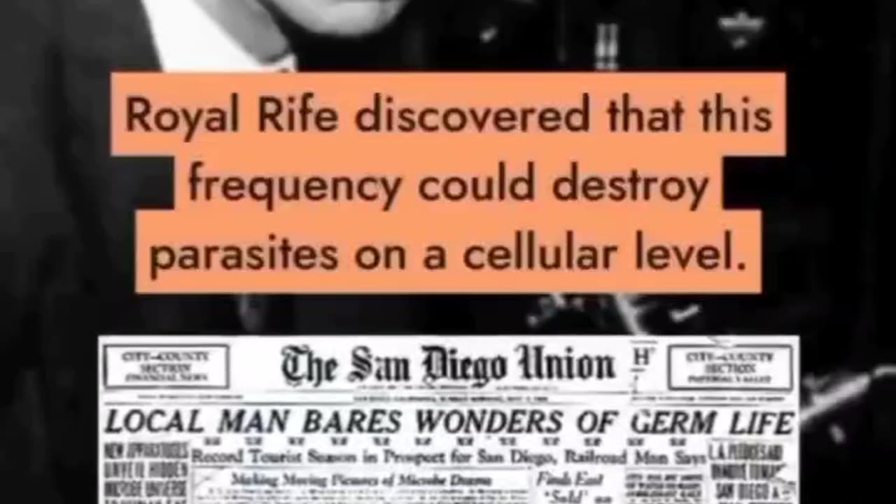 1150Hz Rife Frequency this sound can kill PARASITES.