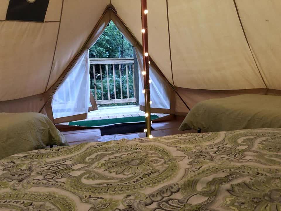 Glamping in Bell Tents - Audio Only