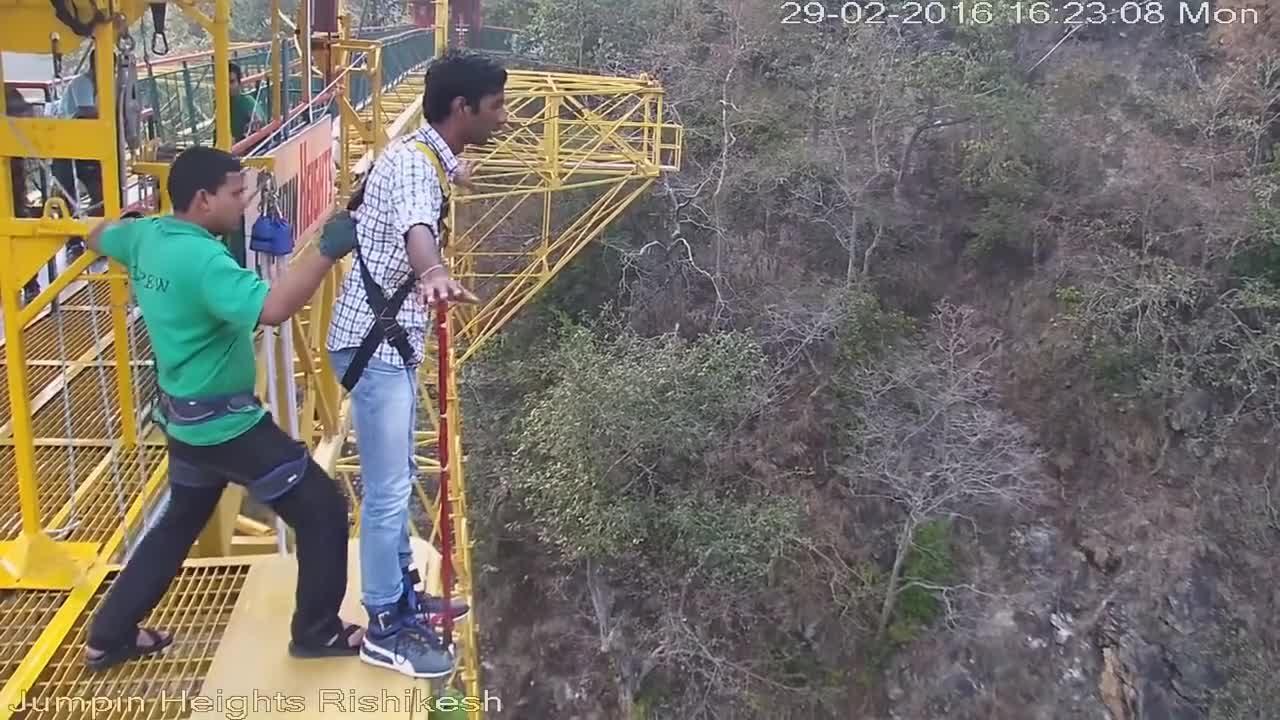 Jump in rishikesh🔥