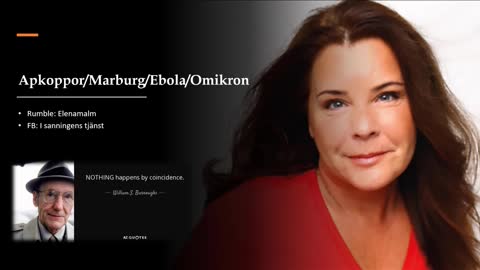 Apkoppor/Marburg/Ebola/Omikron
