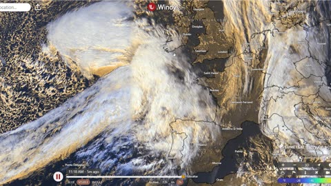 Very Unusual H.A.A.R.P. Frequency Waves seen over the United States and Mexico at this moment!