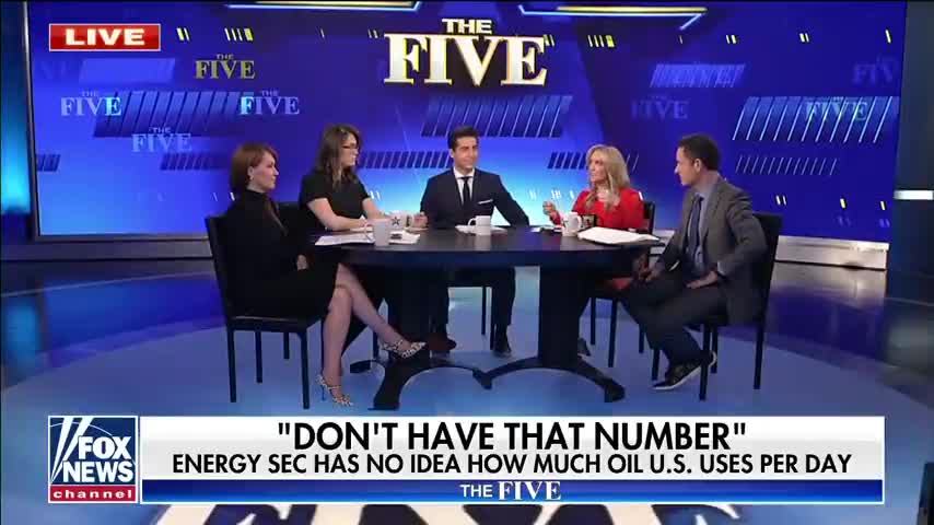 Biden's energy secretary does not know how much oil consumed in US per day.