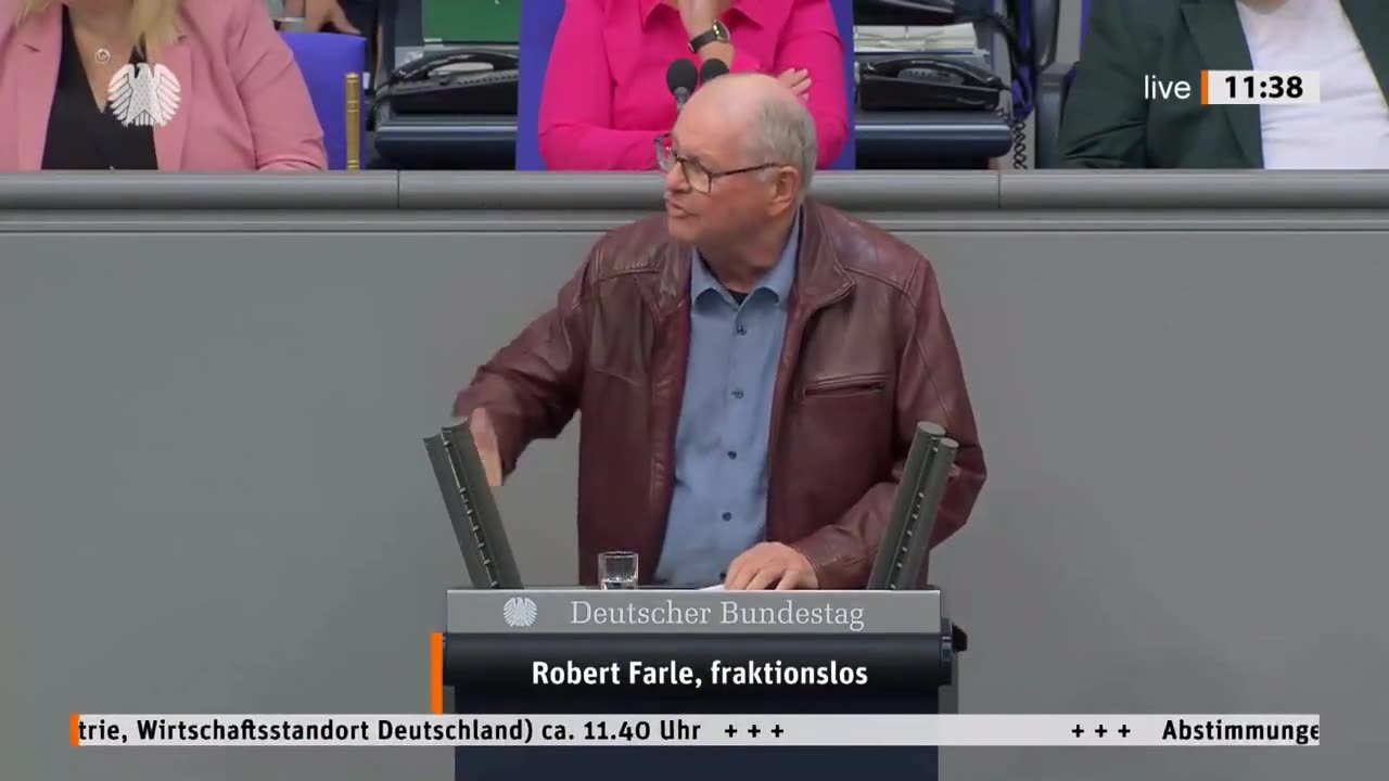 Energie Wende Deutschland Robert Farle , fraktionslos