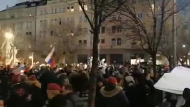 Serbian coming out in the support of Russia.