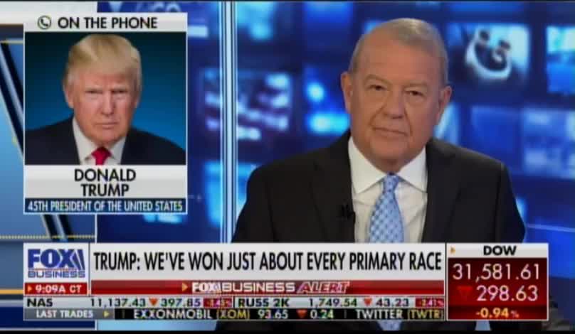 Fox News’ Stuart Varney Urges Trump To Stop Bringing Up The 2020 Election