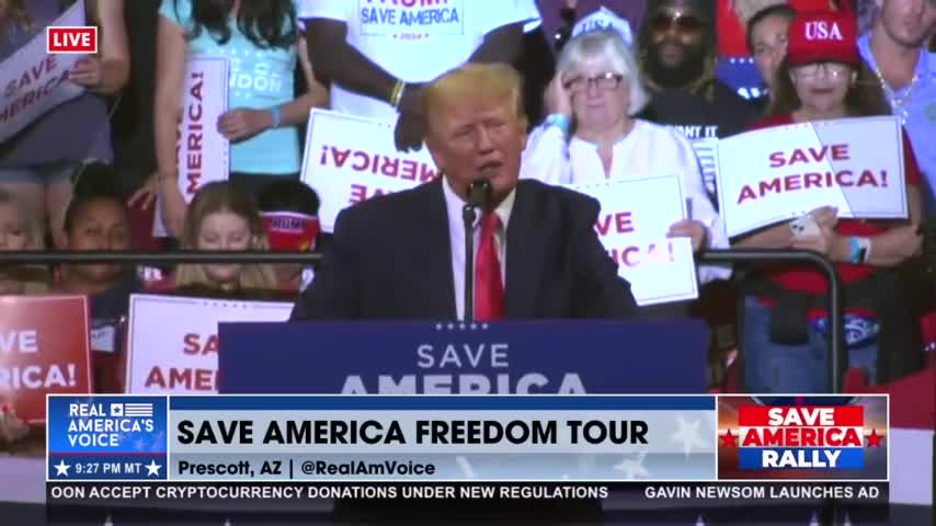 Trump Rally in Arizona: We're going to start winning again.