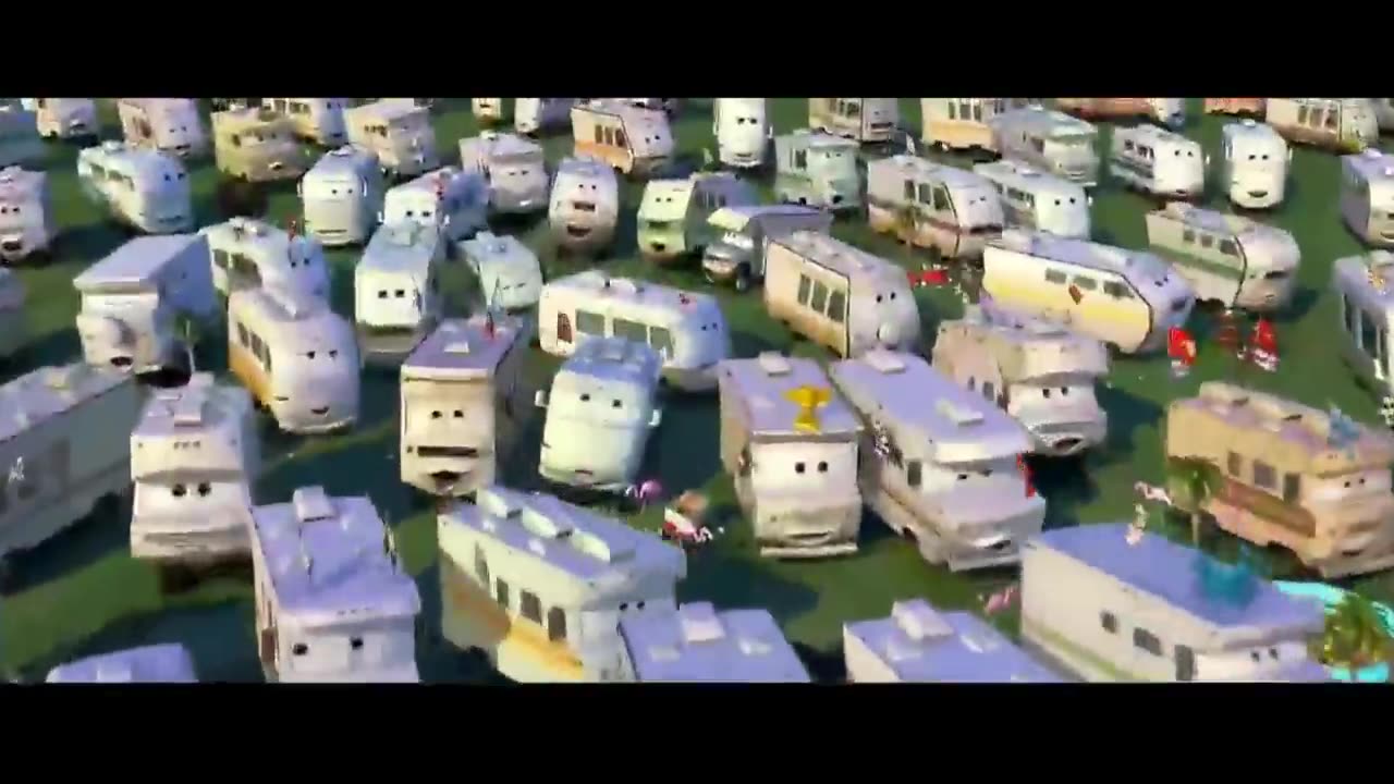 Cars 2006 Climax Racing Best Scene of movie