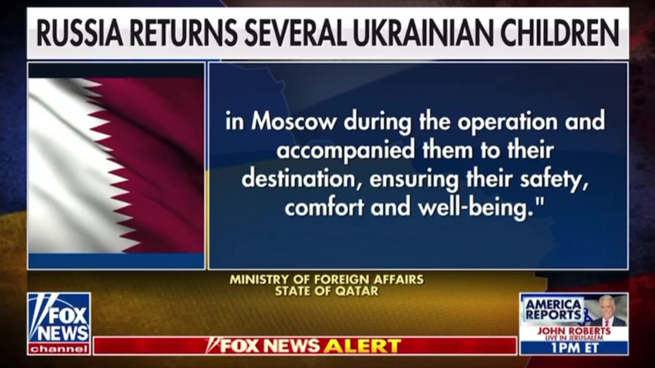 👀 Qatar working to bring displaced Ukraine kids home