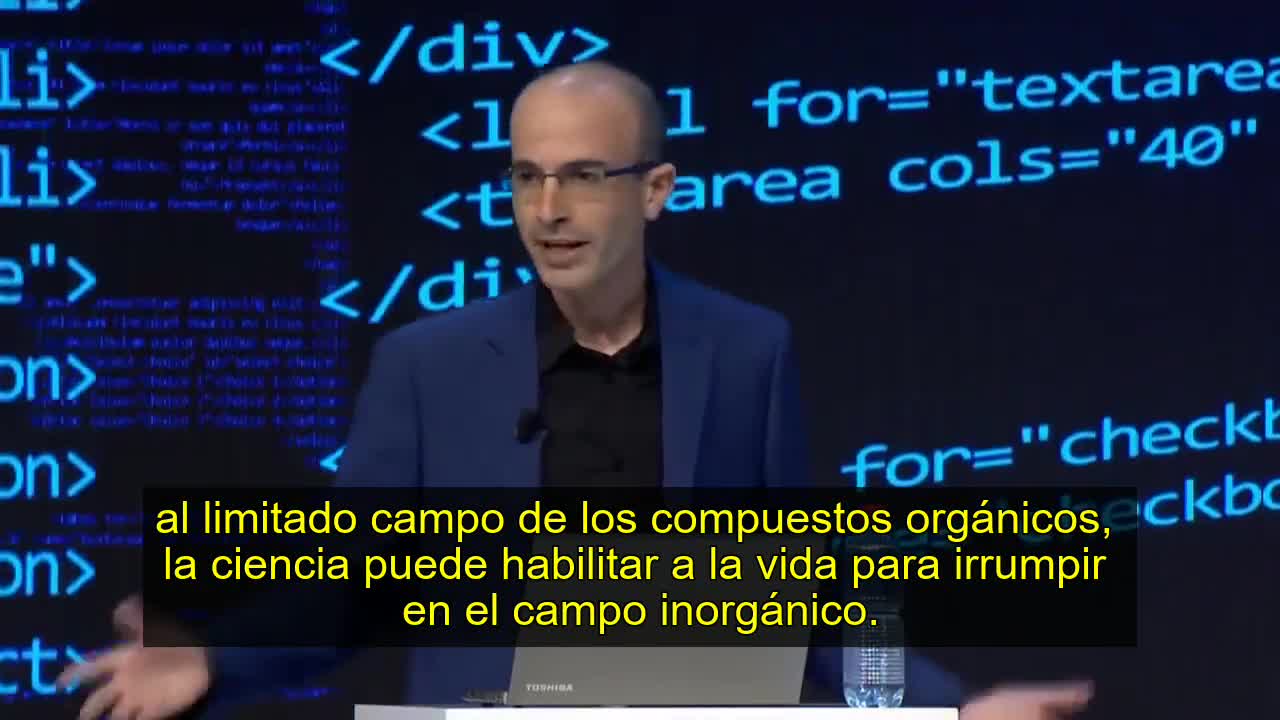 Yuval Noah Harari Foro Económico Mundial en Davos, 2018 discurso, que para los dormidos