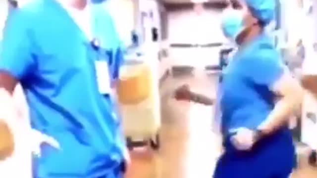 They are CELEBRATING the KILLING of GRANDMOTHER by VACCINATION. They are SICK!