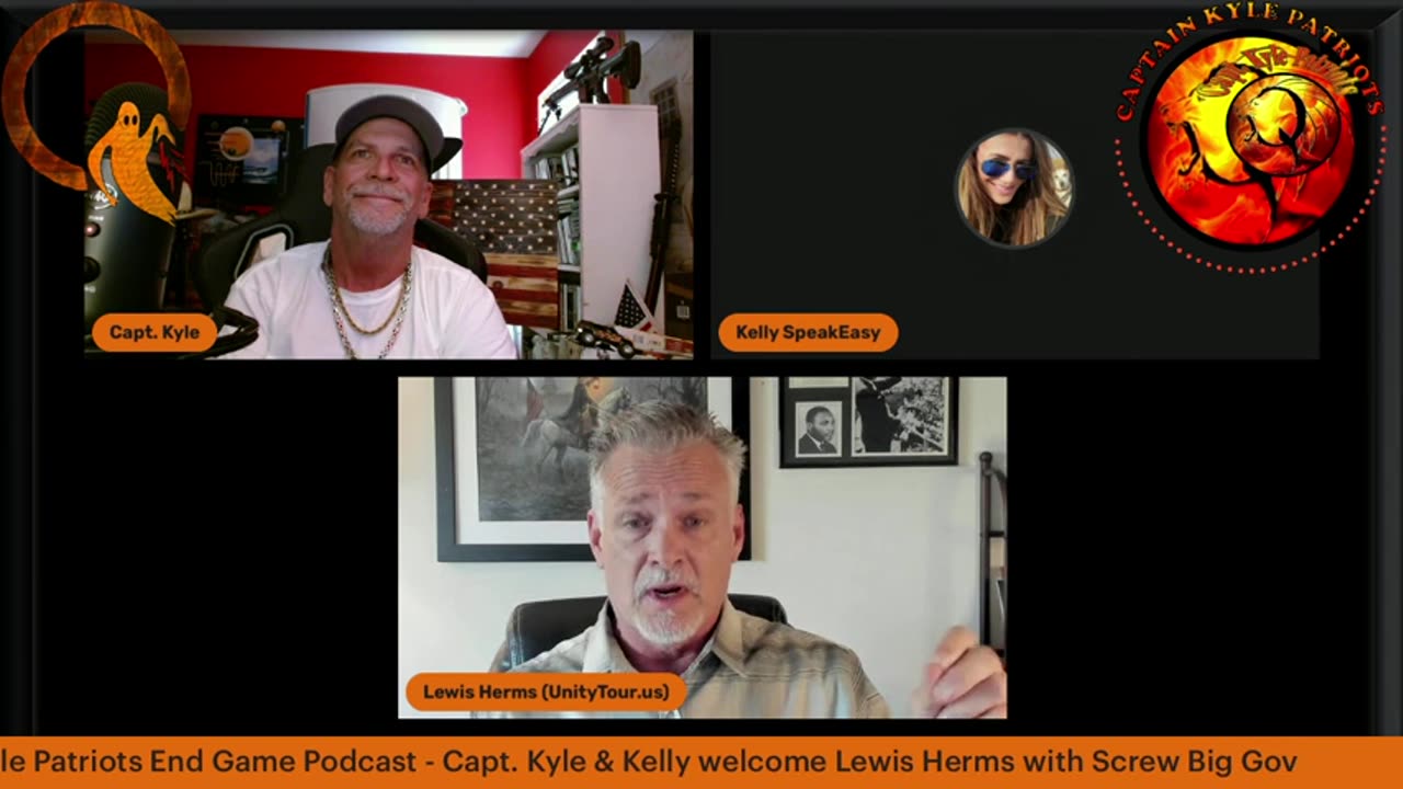 CaptKyle Patriots Live with Captain Kyle, Kelly and Lewis Herms