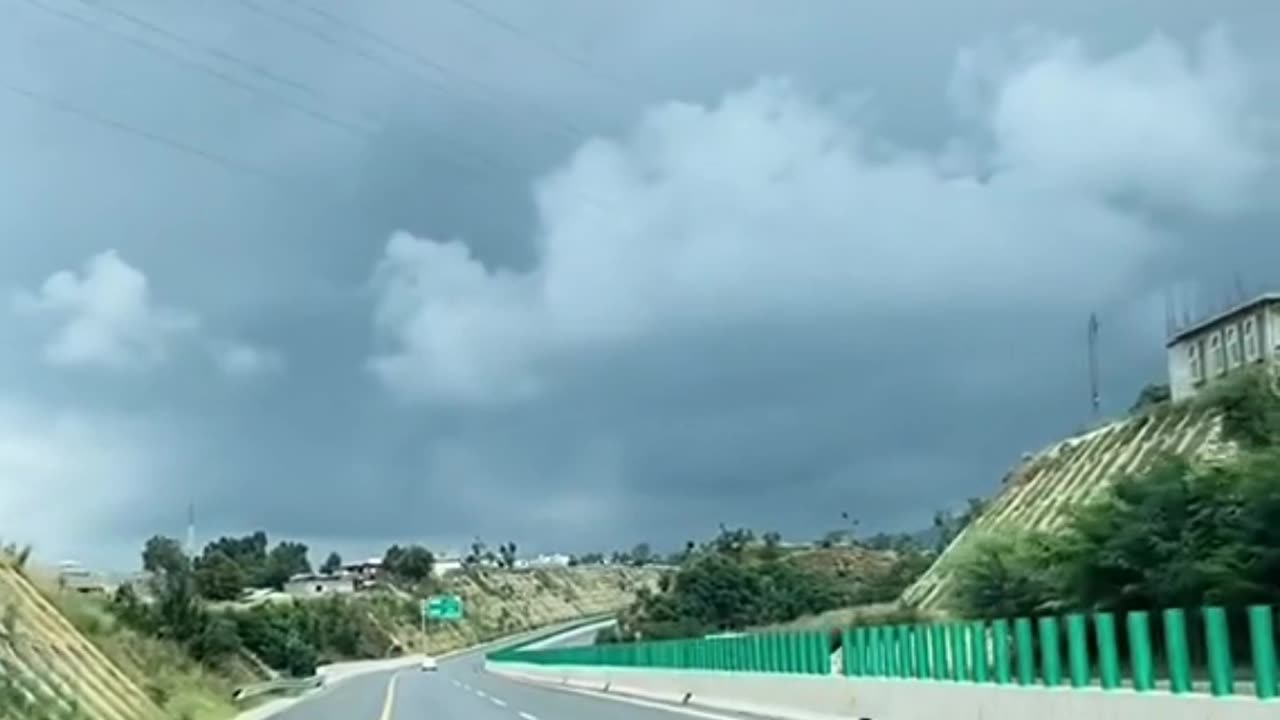 Hazara Motorway Morning Time View