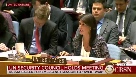 Nikki Haley rips Russia on the floor of the UN over Syria!