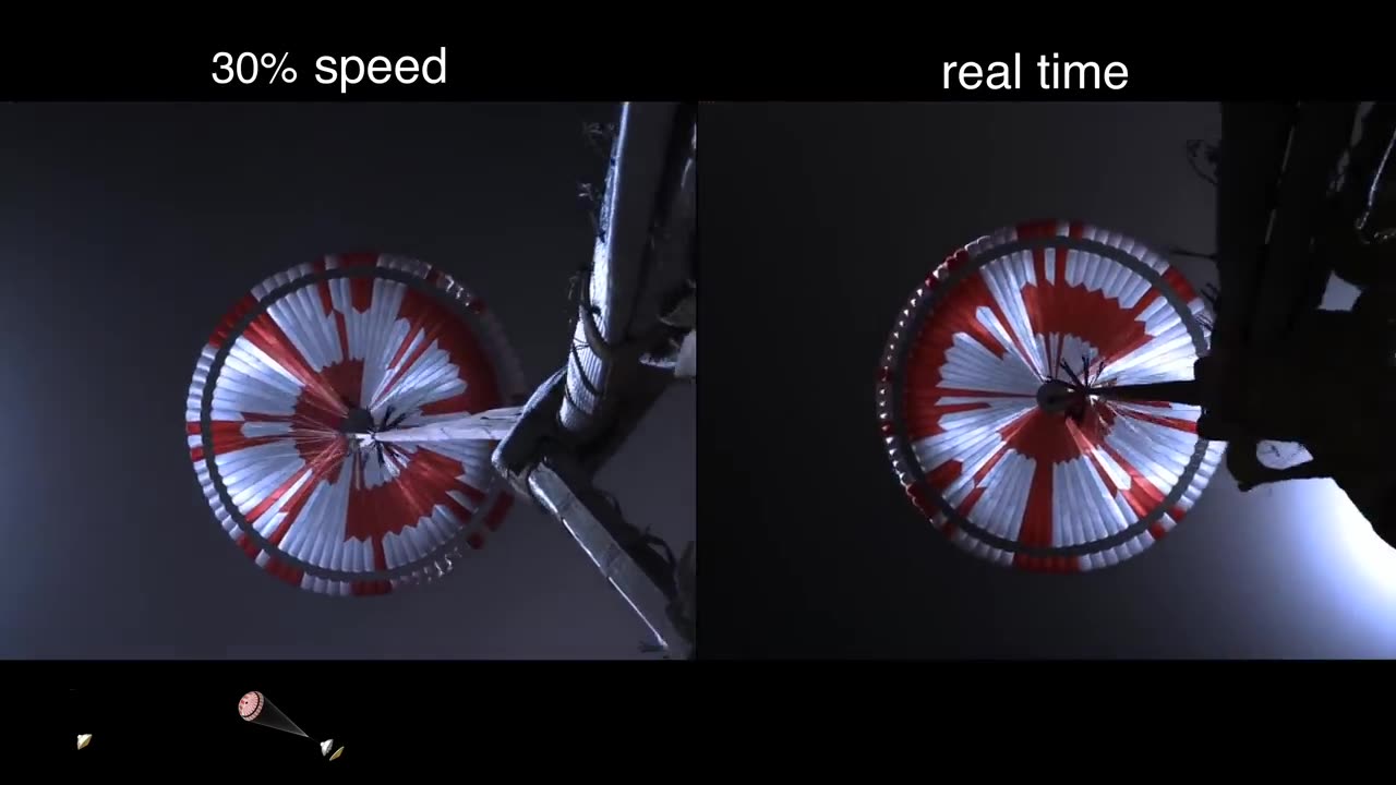 Perseverance Rover’s Descent and Touchdown on Mars (Official NASA Video)
