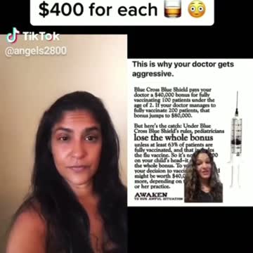 Reason why they want your kids vaccinated at an early age! Money grab!