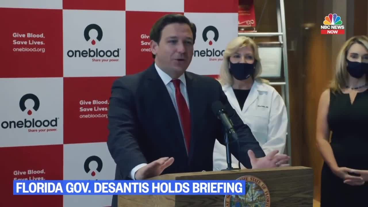 Interviews with Florida Governor Ron DeSantis