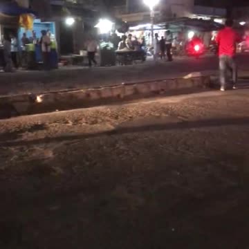 Night view main bazar Nalaghar HP