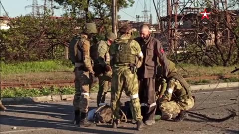 Azov Ukrainian Nazis Surrender Mariupol