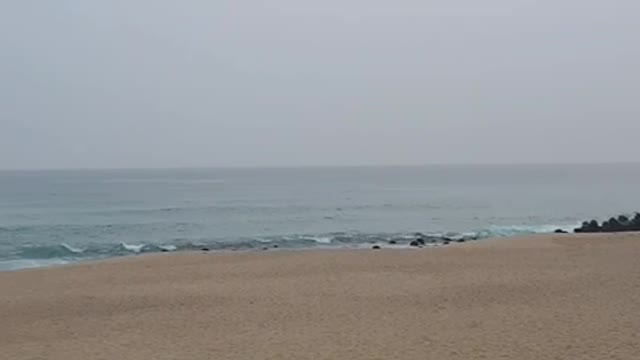 Korea, the Gyeongpo Beach