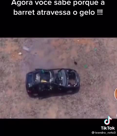 Agora sabe porque a Barret atravessa o gelo
