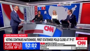 CNN seems to be throwing in the towel that it inevitably will be Trump as president!