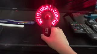 ADI LED Message fan!