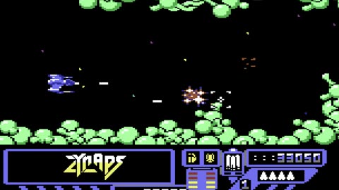 Zynaps Longplay (C64) [QHD]