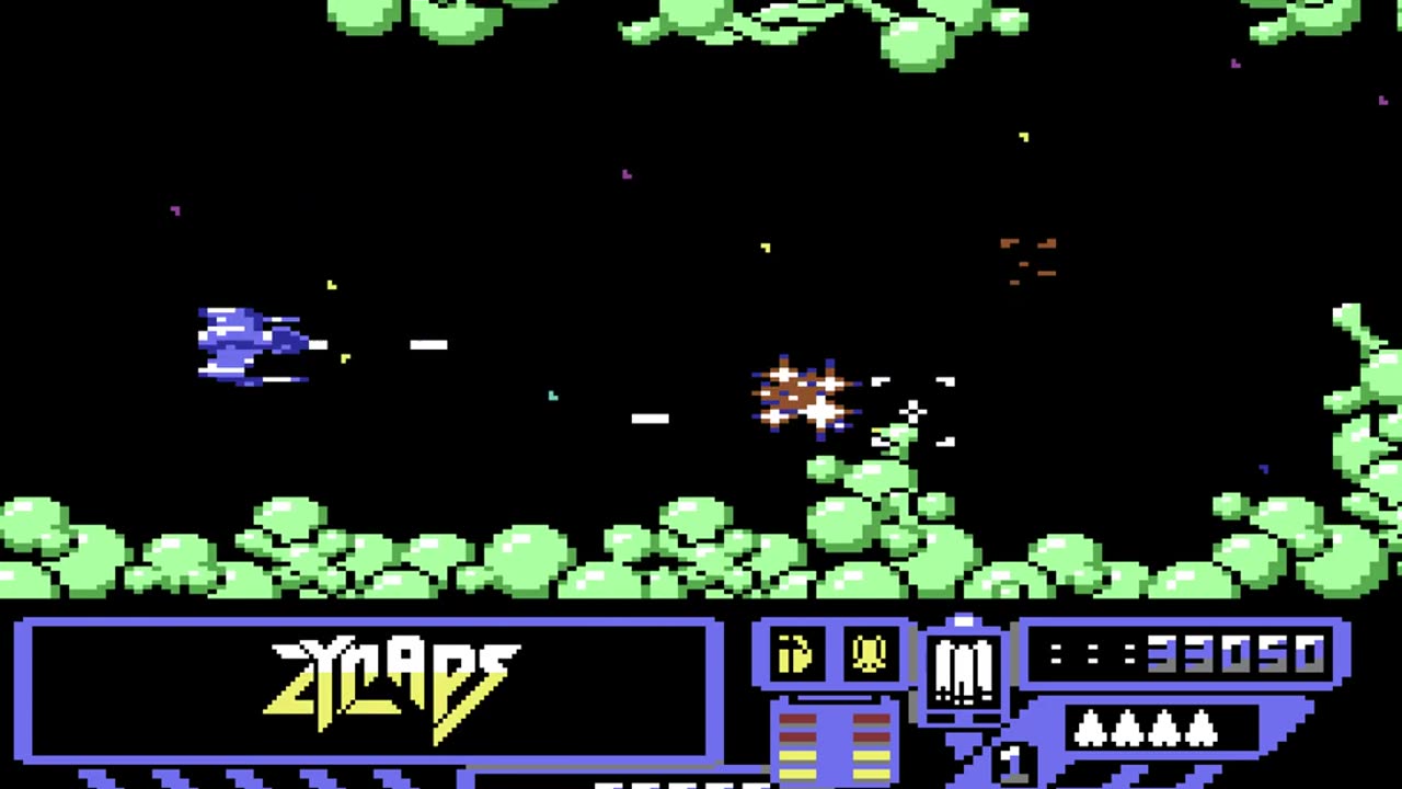 Zynaps Longplay (C64) [QHD]