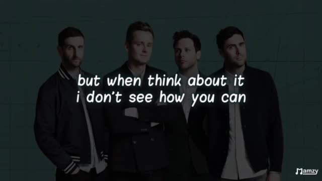 keane - everybody's changing lyric vídeo