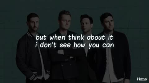 keane - everybody's changing lyric vídeo