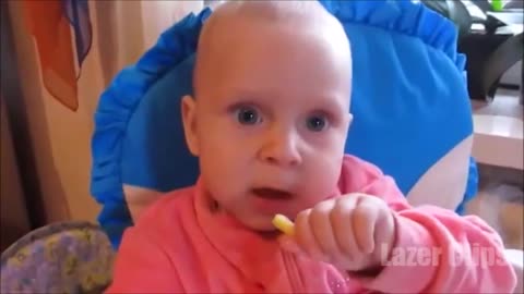 ✔Funny Kids Compilation✔Baby vs. Citron