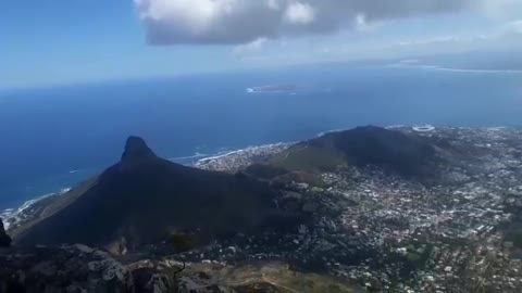 the view of Cape Town