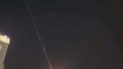 Air Defenses Over Tel Aviv