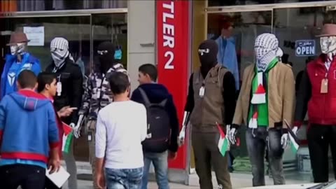 Shopping In Gaza, brainwashing a society of hate