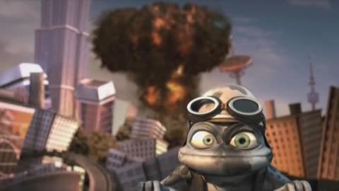 #Crazy frog escape far away