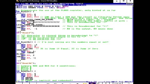 Assembly Language Overview in TempleOS