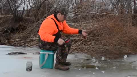 Winter fishing