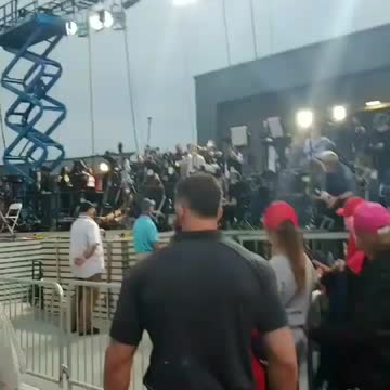 Chanting "CNN SUCKS" at TRUMP Rally in PA! What a great time that was...