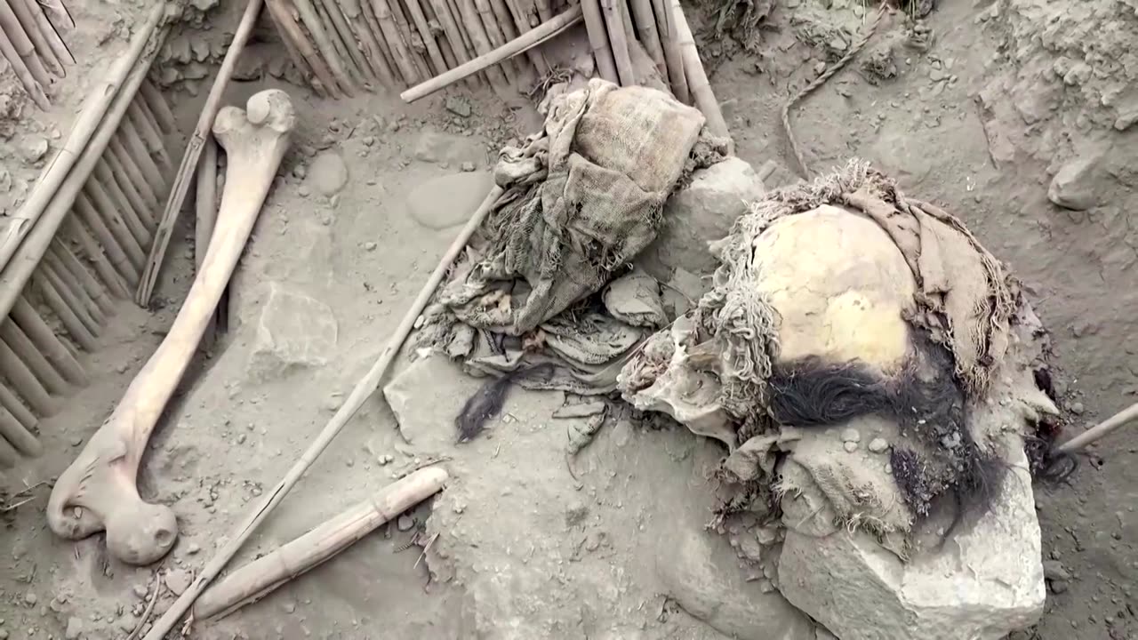 Five mummies around 1,000 years old unearthed in Peru