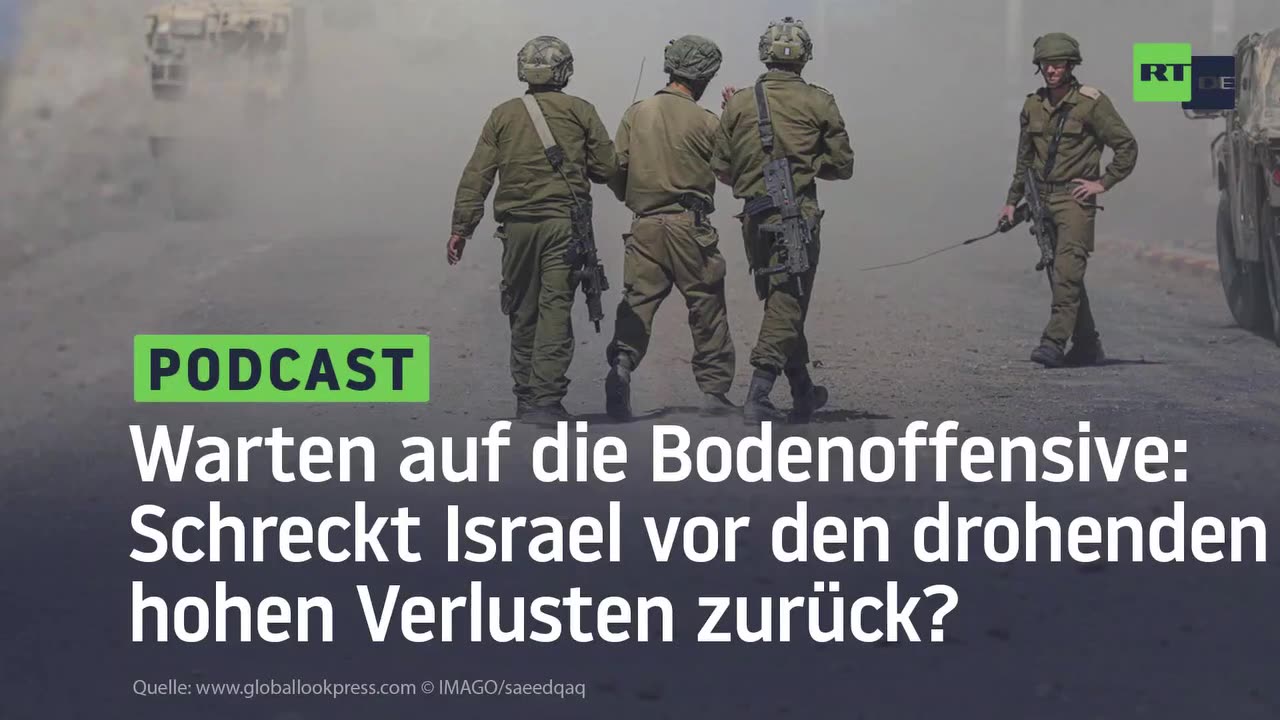 Warten auf Bodenoffensive: Schreckt Israel vor den drohenden hohen Verlusten zurück?