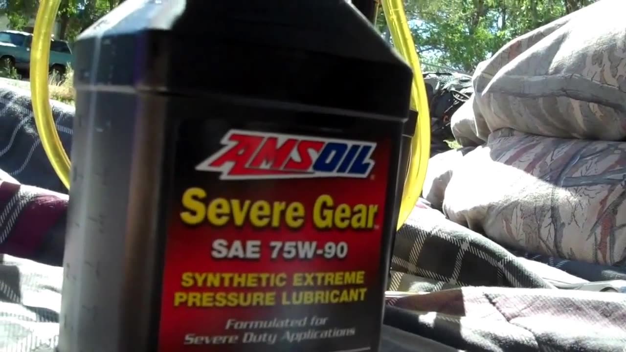 2013 Nissan XTerra Rear Differential oil change