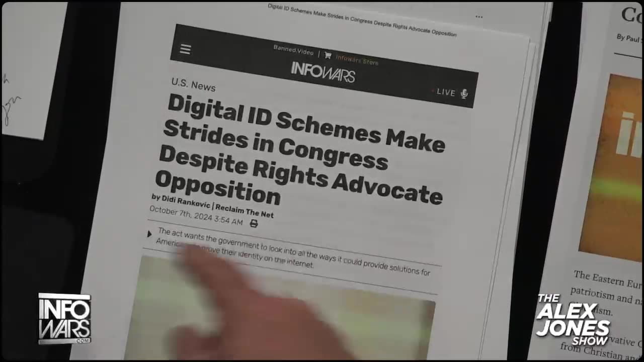 Congress Nears Passage of Digital ID Social Credit Score System