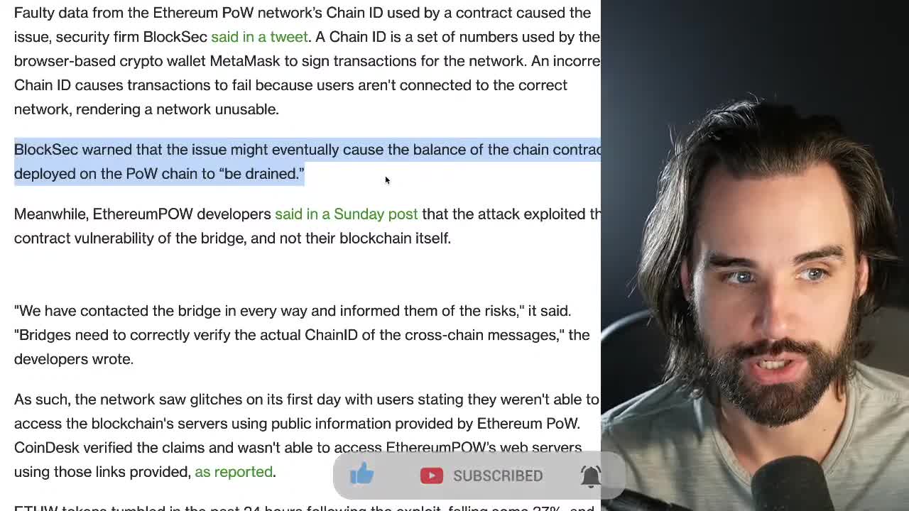 🔴New Ethereum Fork Exploited by Replay Attacks!