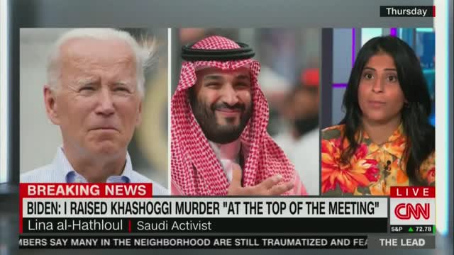 CNN's Jake Tapper slams Biden for the fist bump with MBS - 7/16/22