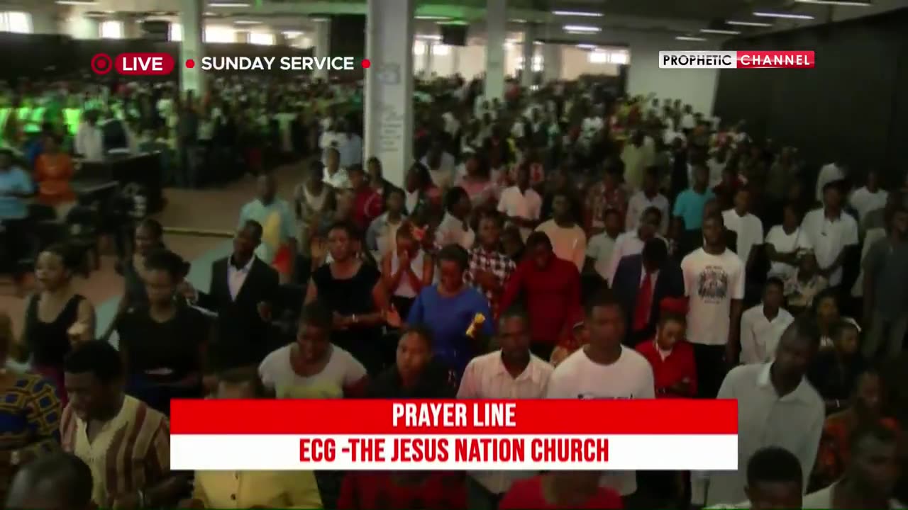 Sunday Service LIVE ｜ ECG -The Jesus Nation Church ｜ Prophet Shepherd Bushiri 10.11.2024 720