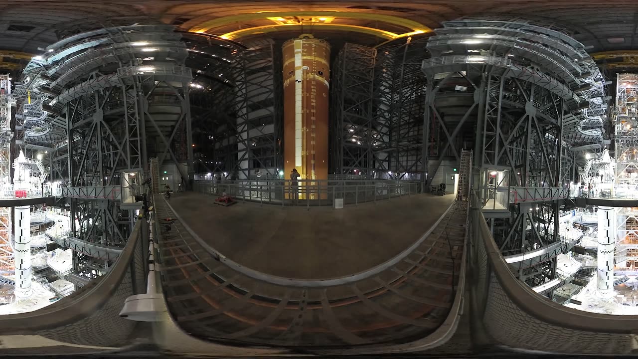 A 360 Look at the Artemis I Core Stage Lift and Mate